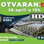 HDL Retail Park u Baru – Svečano otvaranje najvećeg tržnog centra u Crnoj Gori, 28. aprila u 10h