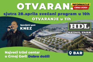 HDL Retail Park u Baru - Svečano otvaranje najvećeg tržnog centra...
