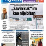 Naslovna strana “Informacije CG” za 28. april 2026.