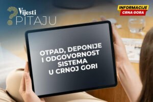 Informacije CG pitaju: Da li imate uslove da razdvajate otpad i da li institucije rade svoj posao?