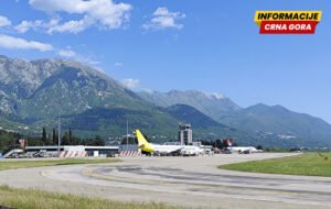 Aerodrom Tivat u prvom tromjesečju opslužio tri odsto više putnika nego u istom periodu lani