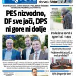 Naslovna strana “Informacije CG” za 29. april 2026.