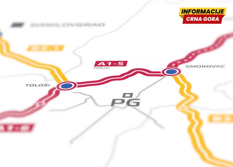 Monteput objavio tender za konsultantske usluge za dionicu Smokovac-Tološi