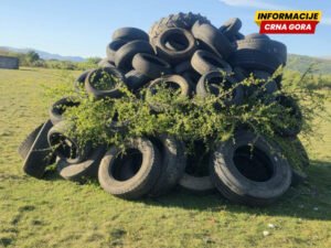 Ozon: Uklonjena gomila otpadnih guma pripremljenih za paljenje u Ozrinićima