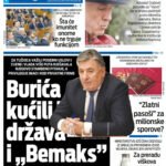 Naslovna strana Informacije CG” za 30. april 2026.