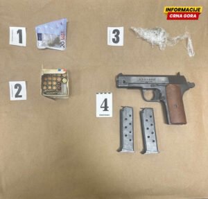 Herceg Novi: Kod djevojke pronađena droga, oružje i municija