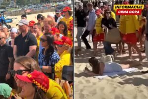 Kupačica na plaži ignorisala Harija i Megan, postala viralni hit