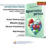 Promocija knjige “Sportske priče” u biblioteci Radosav Ljumović