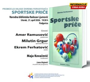 Promocija knjige “Sportske priče” u biblioteci Radosav Ljumović