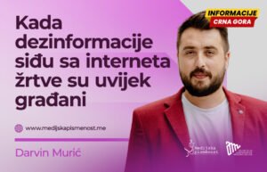 Kada dezinformacije siđu sa interneta žrtve su uvijek građani
