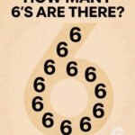 Koliko puta vidite broj šest? Ova slika je zbunila hiljade ljudi
