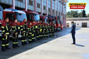 Mujović: Značajna ulaganja u mehanizaciju i opremu za bezbjedan i efikasan rad na terenu vatrogasaca