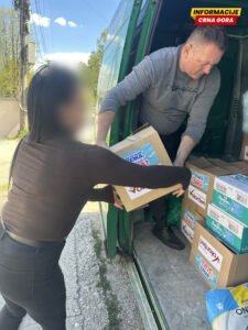 Humanitarna akcija za samohrane roditelje iz tri opštine, podijeljeno 50 paketa pomoći