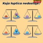 Zabavni izazov: Koja loptica nedostaje?