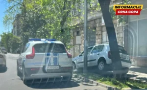 Saobraćajna nezgoda u centru Podgorice