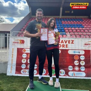 Ivan Kukuličić i Anđela Đuranović najbolji atletičari mitinga u Pljevljima