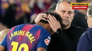 Lamin Jamal dao gol iz penala i povredio samog sebe