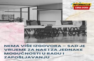 UMHCG: Nema više izgovora, sad je vrijeme za nas i za jednake mogućnosti u radu i zapošljavanju