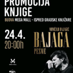 Bajaga u Budvi u okviru manifestacije Noć knjige 2026