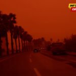 Narandžasto nebo iznad Krita: Saharska prašina, problemi u saobraćaju