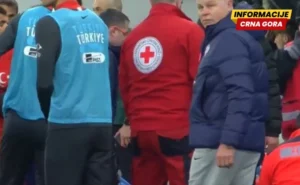 VIDEO: Potresne scene u Osijeku: Selektor Turske kolabirao, meč prekinut dva sata