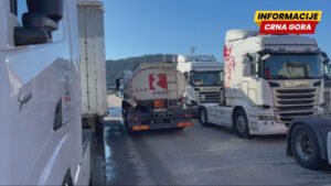 UP: Prevoznicima dozvoljene blokade u šest opština, zabrana samo u Luci Bar