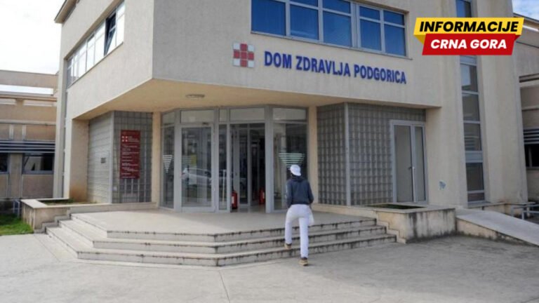 Podgoričanin osumnjičen za napad na službenike Doma zdravlja, zadržavanje 72 sata