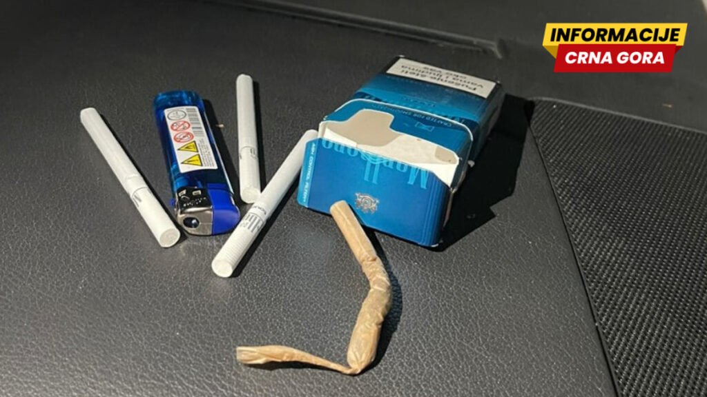 Plav: Dvije osobe uhapšene zbog marihuane, u vozilu pronađen pištolj
