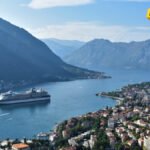 Kruzeri Europa i Arethusa danas u kotorskoj luci