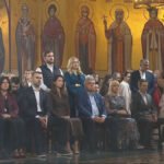 Spajić i Mandić na vaskršnjoj liturgiji u Hramu Hristovog Vaskrsenja