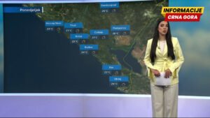 Sjutra promjenljivo oblačno, do 26 stepeni