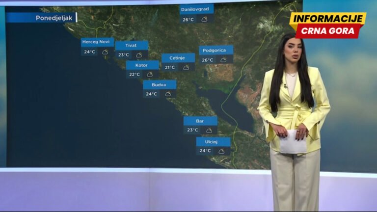 Danas promjenljivo oblačno, do 26 stepeni