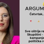 “Argumenti”: Sve oštrija retorika u Skupštini – početak kampanje ili nova politička realnost?