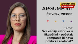 “Argumenti”: Sve oštrija retorika u Skupštini – početak kampanje ili nova politička realnost?