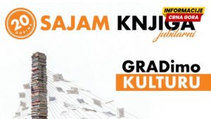 Jubilarni Sajam knjiga u Podgorici: Dolazi Dušan Kovačević