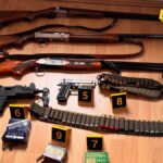 Mojkovac: Pretresom zaplijenjene tri puške, dva pištolja i municija