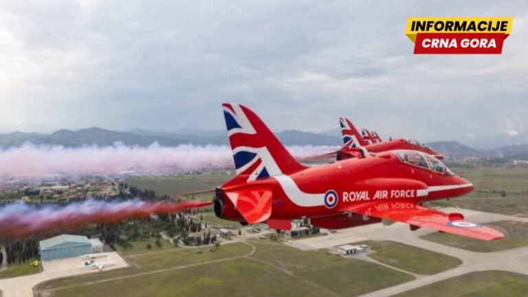 Posjeta Red Arrows u susret Danu nezavisnosti simbol snažne saradnje Crne Gore i UK