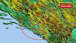 Slabiji zemljotres u BiH, osjetio se i u Crnoj Gori