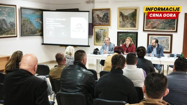 U Andrijevici održana prva radionica „Seoska iskustva na klik“