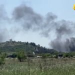 Gorjele gume u blizini bazena crvenog mulja KAP-a