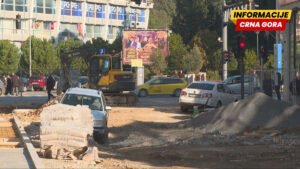 Radovi u Ulici Slobode se nastavljaju do hotela Hilton?