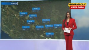 Danas pretežno sunčano, sjutra i preksjutra razvoj oblačnosti i moguća kiša