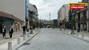 Mujović otvorio Ulicu Slobode: Čast mi je da otvorim simbol Podgorice, ovo će da bude pješačka zona