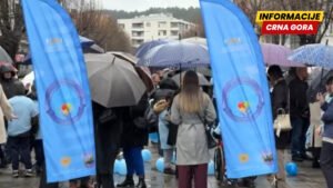 Berane obilježilo Dan autizma: „Plavi grad“ poslao poruku podrške, inkluzije i zajedništva