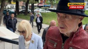 VIDEO Aco Đukanović stigao u nikšićki Osnovni sud