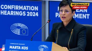 Kos: Pažljivo pratimo sprovođenje zakona o unutrašnjim poslovima i ANB-u u Crnoj Gori