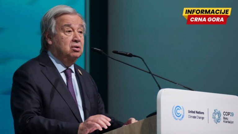 Gutereš pozvao na hitan prekid rata na Bliskom istoku