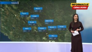 I danas moguća kiša, temperatura do 21 stepen