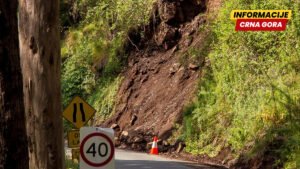 Saobraćaj umjerenog intenziteta, obustava na putu Đurđevića Tara – Mojkovac zbog odrona
