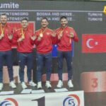 Kata timu bronzana medalja u La Korunji